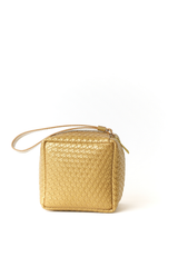 Gold Prism Wristlet