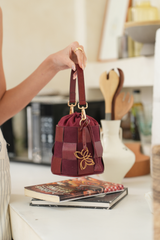 Petite Derby Bucket (Burgundy)