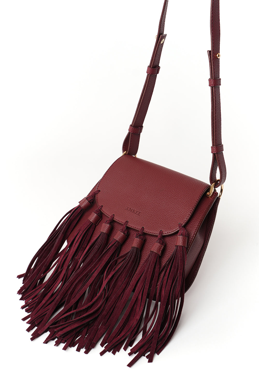 Moxie fringe (burgundy)