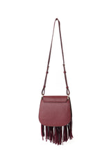 Moxie fringe (burgundy)