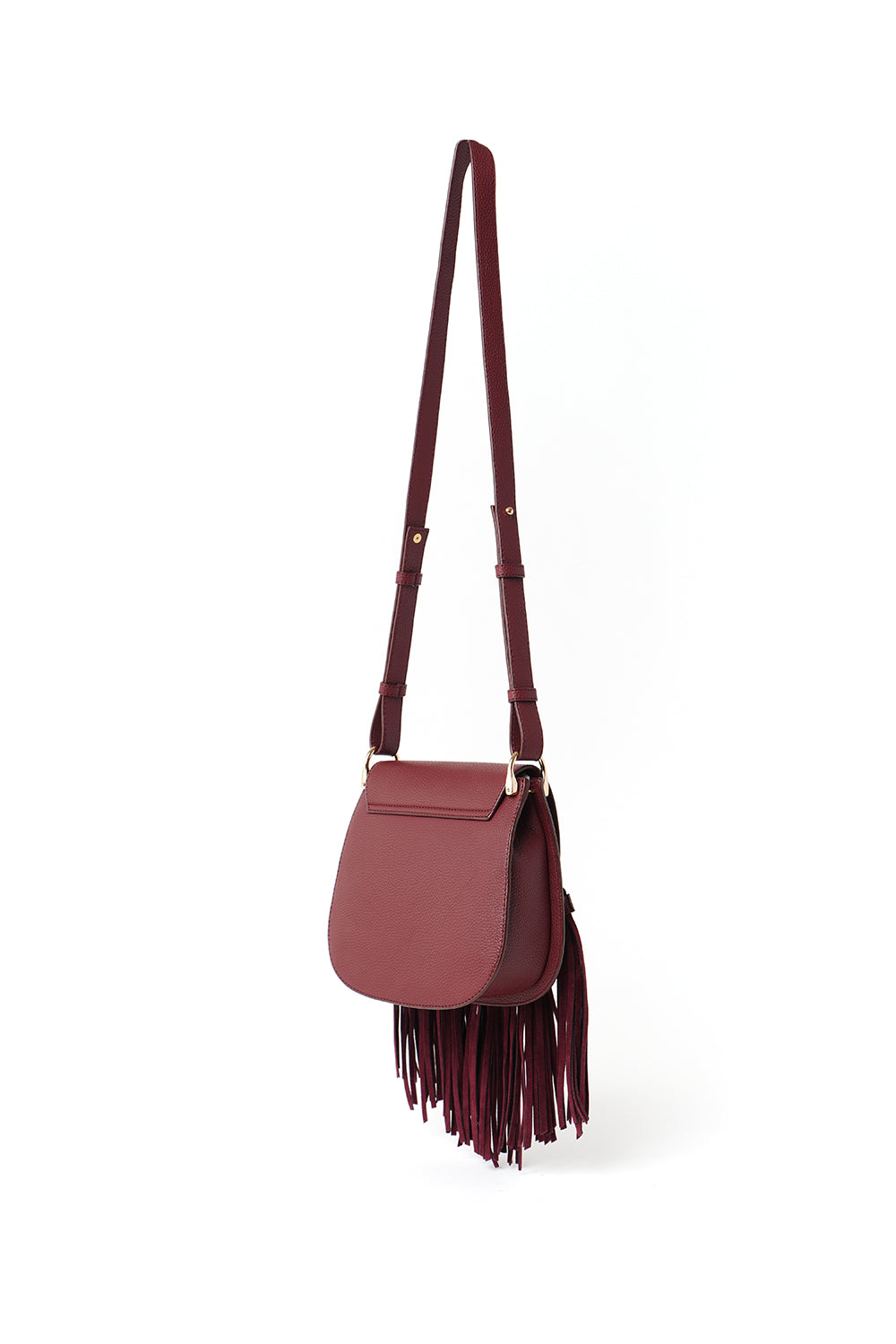Moxie fringe (burgundy)
