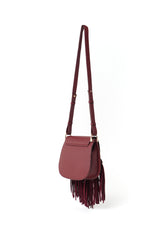 Moxie fringe (burgundy)