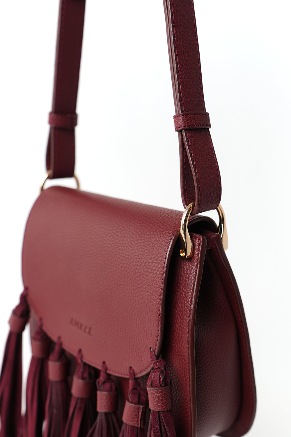 Moxie fringe (burgundy)