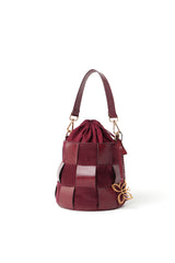 Petite Derby Bucket (Burgundy)