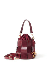 Petite Derby Bucket (Burgundy)