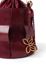 Petite Derby Bucket (Burgundy)