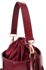 Petite Derby Bucket (Burgundy)