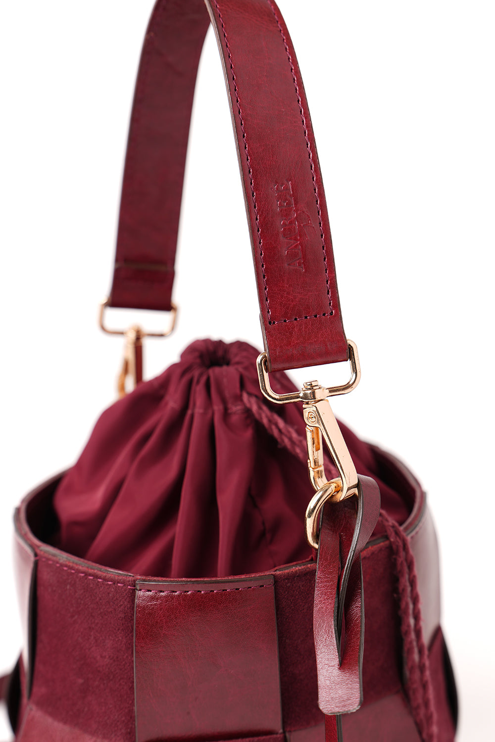 Petite Derby Bucket (Burgundy)